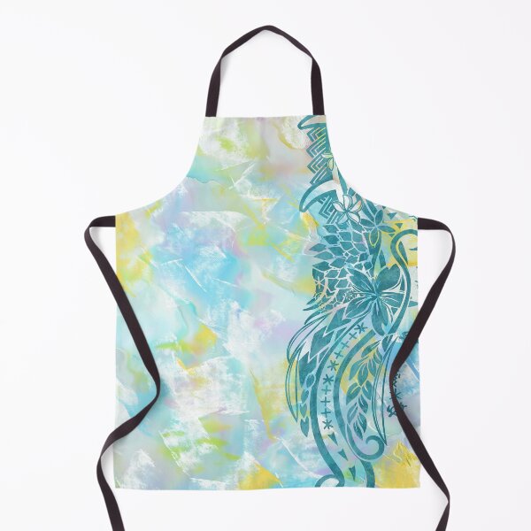 Item preview, Watercolor Polynesian Art Print 3441 designed and sold by sunnthreads.