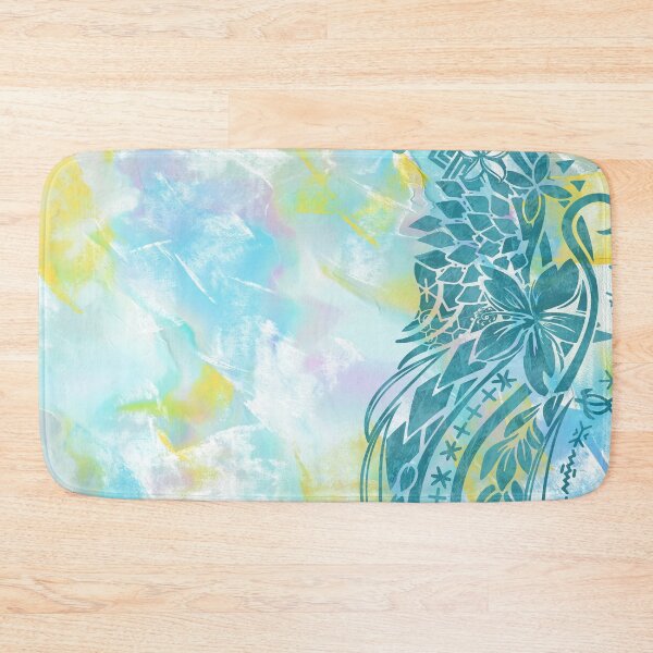 Item preview, Watercolor Polynesian Art Print 3441 designed and sold by sunnthreads.