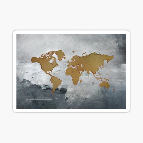 Nations for Jesus Sticker