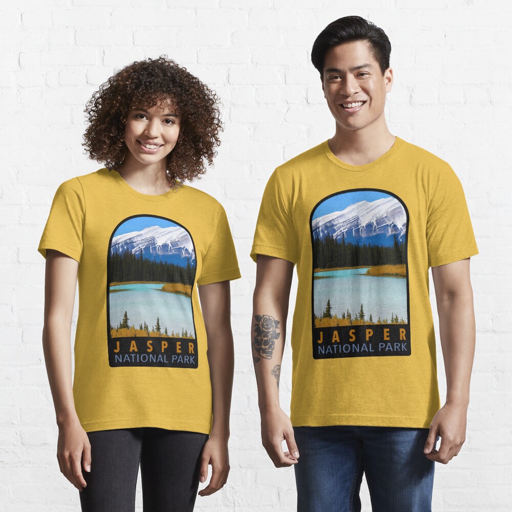 Jasper Canada Shirt Alberta's Rockies Unisex Super Soft 