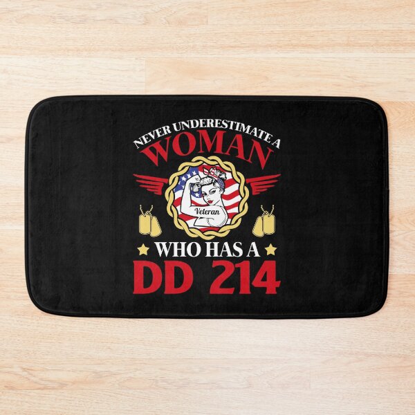 Item preview, Never Underestimate A Woman Who Has A DD 214 Veteran Army Woman Mom designed and sold by severojuaireg66.