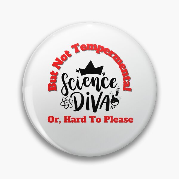 Item preview, Science Diva But Not Temperamental designed and sold by Marvett-World.