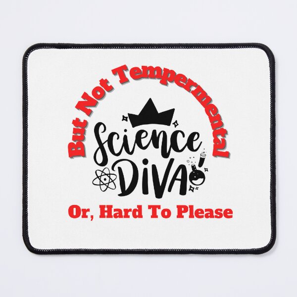 Item preview, Science Diva But Not Temperamental designed and sold by Marvett-World.