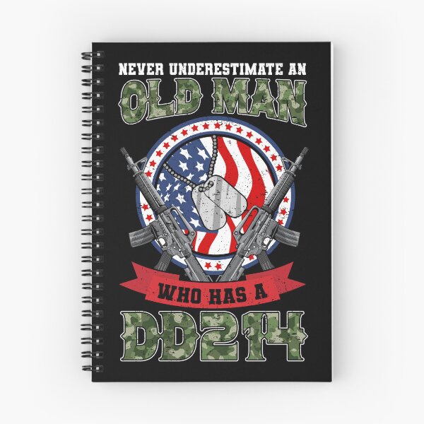 Item preview, Never Underestimate An Old Man Who Has A DD214 designed and sold by severojuaireg66.