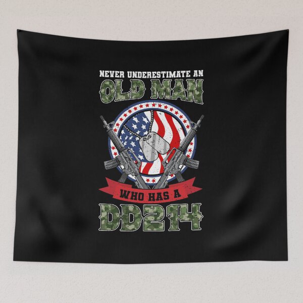 Item preview, Never Underestimate An Old Man Who Has A DD214 designed and sold by severojuaireg66.