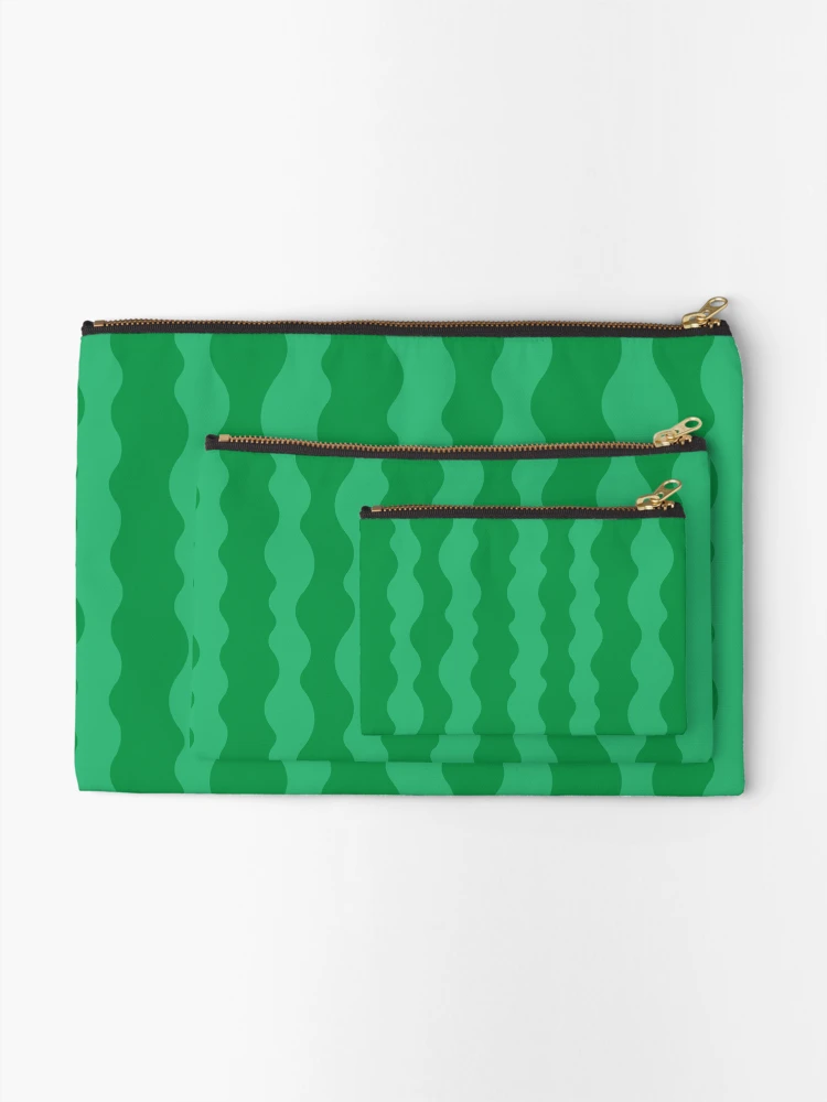 Thumbnail 2 of 4, Zipper Pouch, Watermelon Rind designed and sold by httpkoopa.