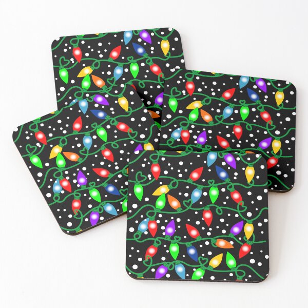 Item preview, Christmas Lights Pattern designed and sold by Tetete.