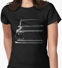 Chevy C-10 Pickup, black shirt Women's Fitted T-Shirt