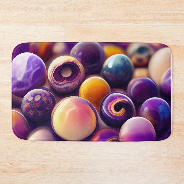 Item preview, Colorful Marbles  - Created by Artificial Intelligence designed and sold by Created-by-AI.