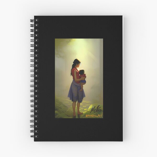 Item preview, Mother and baby in the forest of Phnom Sampeau  designed and sold by AhhDru.