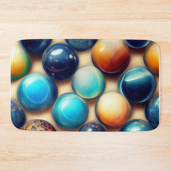 Item preview, Colorful Marbles  - Created by Artificial Intelligence designed and sold by Created-by-AI.