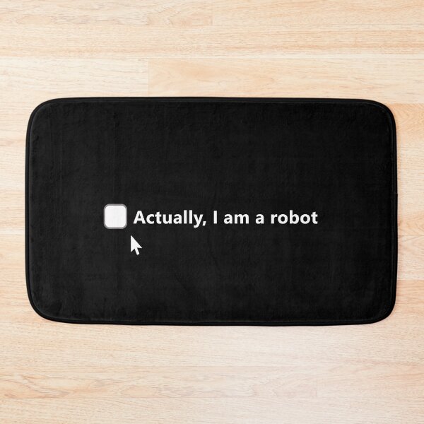Item preview, Funny Actually I am a Robot Design designed and sold by reg5500.
