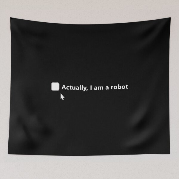 Item preview, Funny Actually I am a Robot Design designed and sold by reg5500.