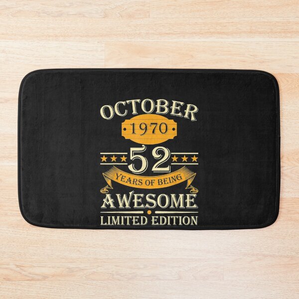 Item preview, October 1970 52 Years Of Being Awesome designed and sold by farhoodi2200.