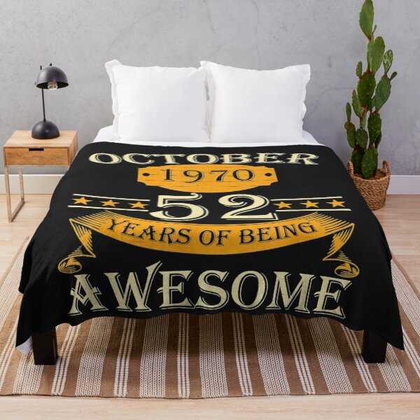 Item preview, October 1970 52 Years Of Being Awesome designed and sold by farhoodi2200.