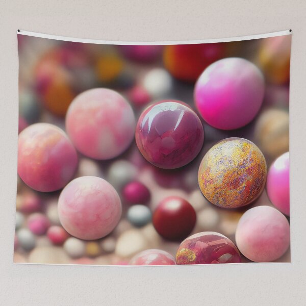Item preview, Colorful Marbles  - Created by Artificial Intelligence designed and sold by Created-by-AI.