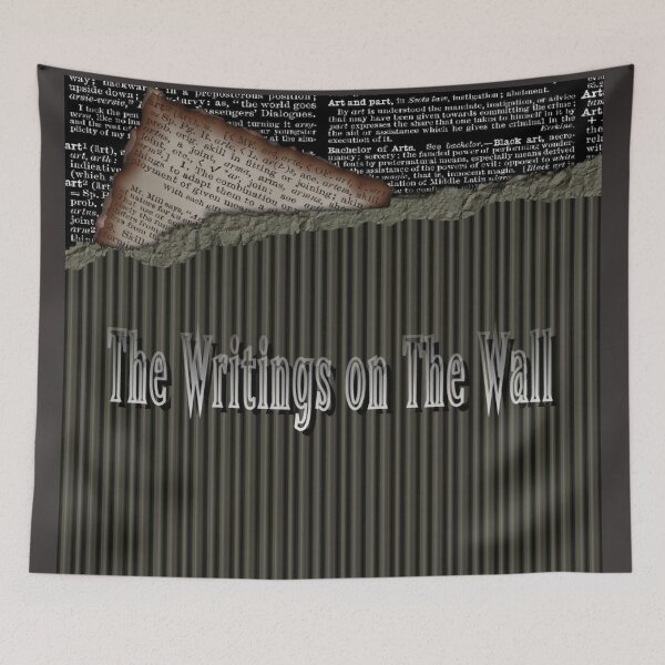 Item preview, WRITINGS ON THE WALL designed and sold by licorish1.
