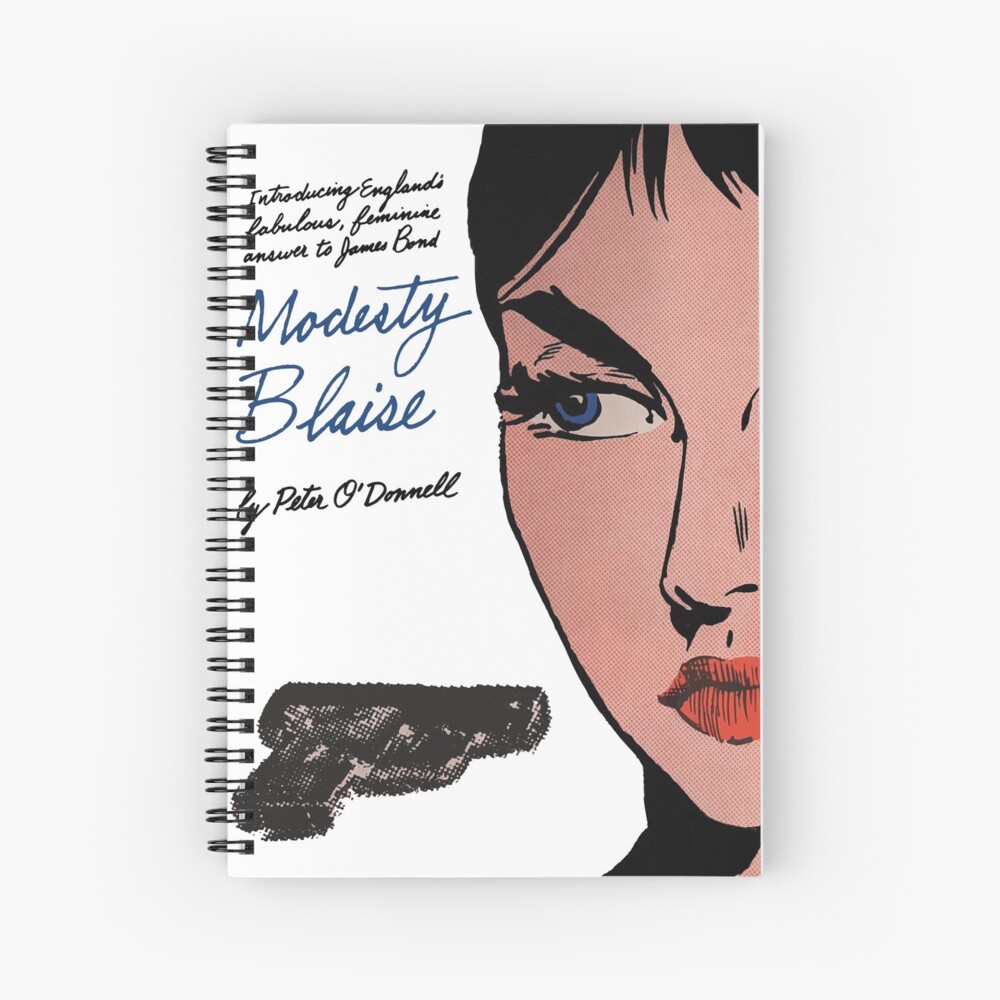 Modesty Blaise カバー　パルプフィクション ノート　映画プロップ Modesty Blaise from Pulp Fiction