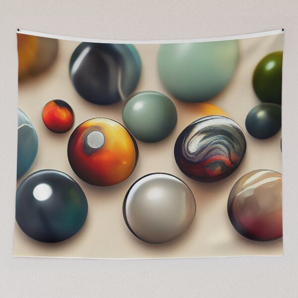 Item preview, Colorful Marbles  - Created by Artificial Intelligence designed and sold by Created-by-AI.