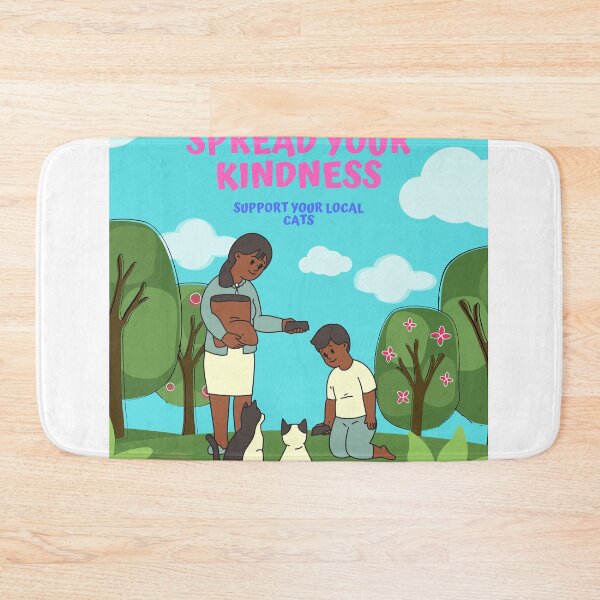 Item preview, Support your local cats spread your kindness designed and sold by Selvadesigns.