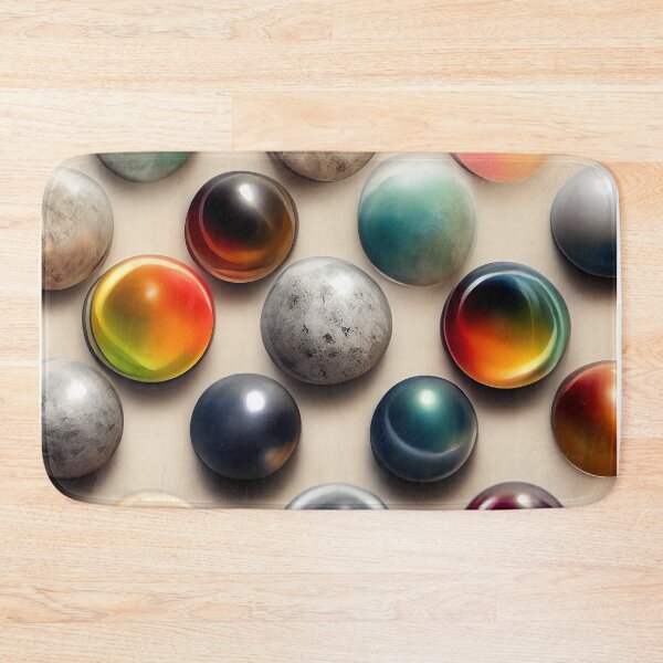 Item preview, Colorful Marbles  - Created by Artificial Intelligence designed and sold by Created-by-AI.