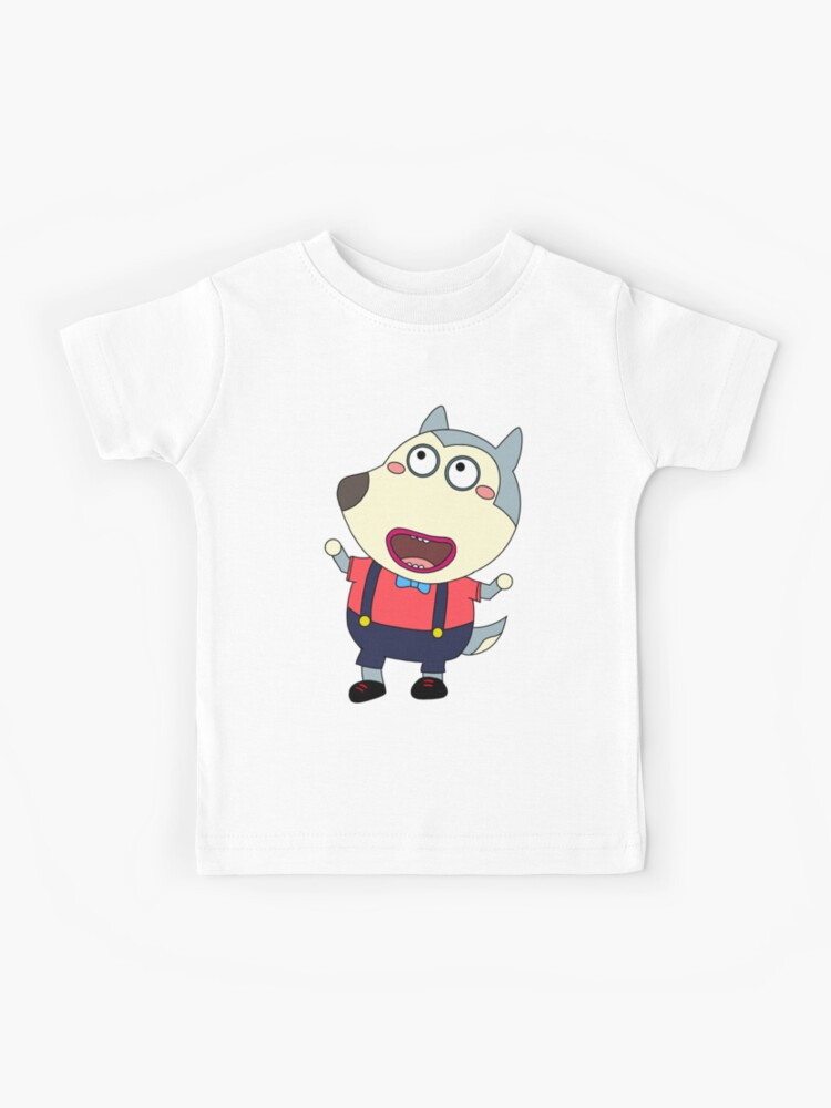 Wolfoo Cartoon Character Kids T-Shirt for Sale by HajimeKambe