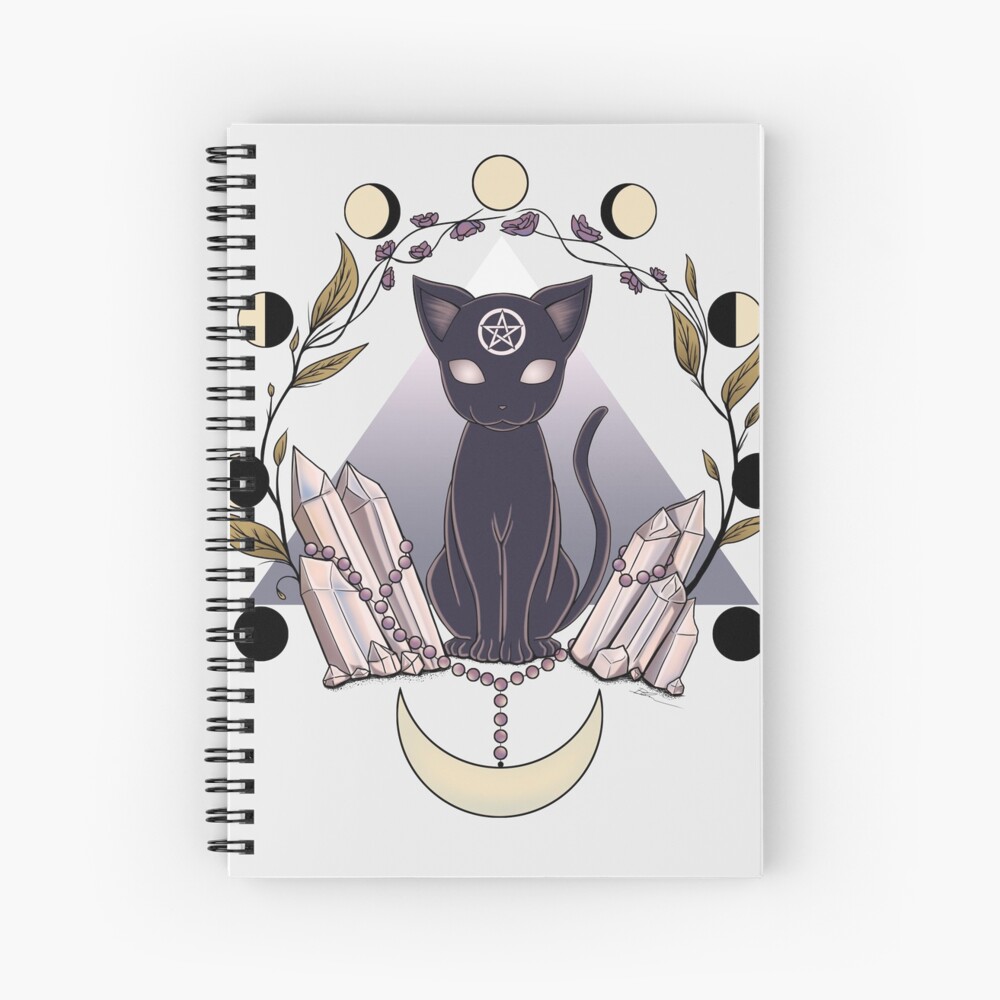 Luna Spiral Notebook