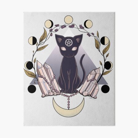 Luna Art Board Print