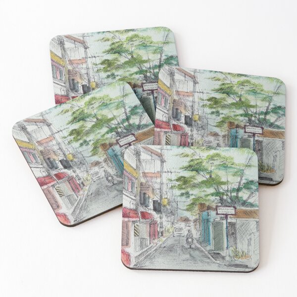 Item preview, Hua Hin Street Views designed and sold by MegaraWiild.