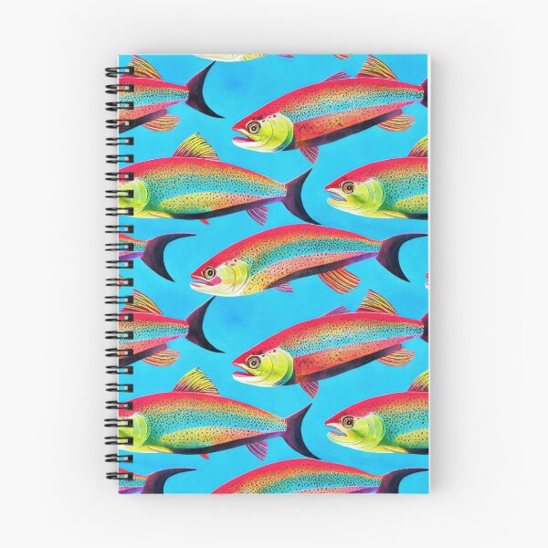Item preview, Rainbow Trout Pattern designed and sold by ThePurpleMelon.