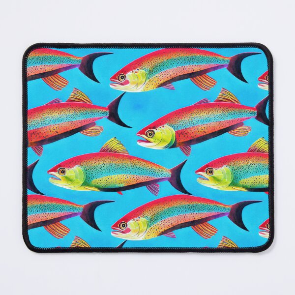 Item preview, Rainbow Trout Pattern designed and sold by ThePurpleMelon.