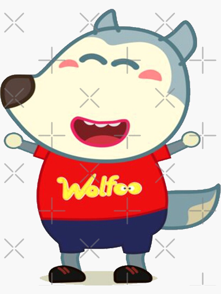 wolfoo family cartoon wolf family characters super, fun, adventures Kids  cartoon officially wolfoo family| Perfect Gift|wof foo | Art Board Print