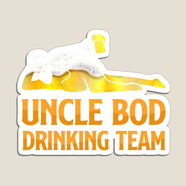 Item preview, Official Uncle Bod Drinking Team Uncle Beer Drinker designed and sold by ropersmythx88.
