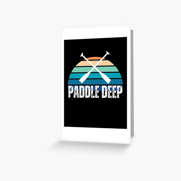 Item preview, Paddle Deep - Sunset Paddling designed and sold by FlippySan.
