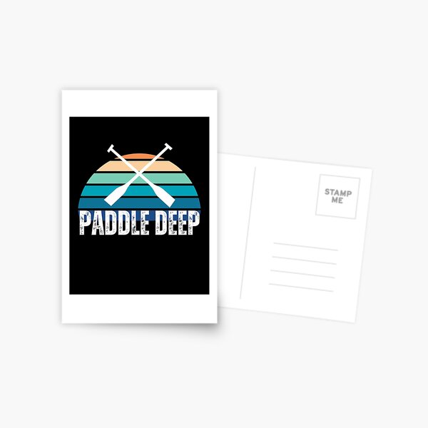 Item preview, Paddle Deep - Sunset Paddling designed and sold by FlippySan.