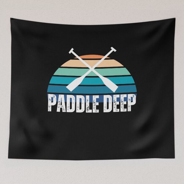 Item preview, Paddle Deep - Sunset Paddling designed and sold by FlippySan.
