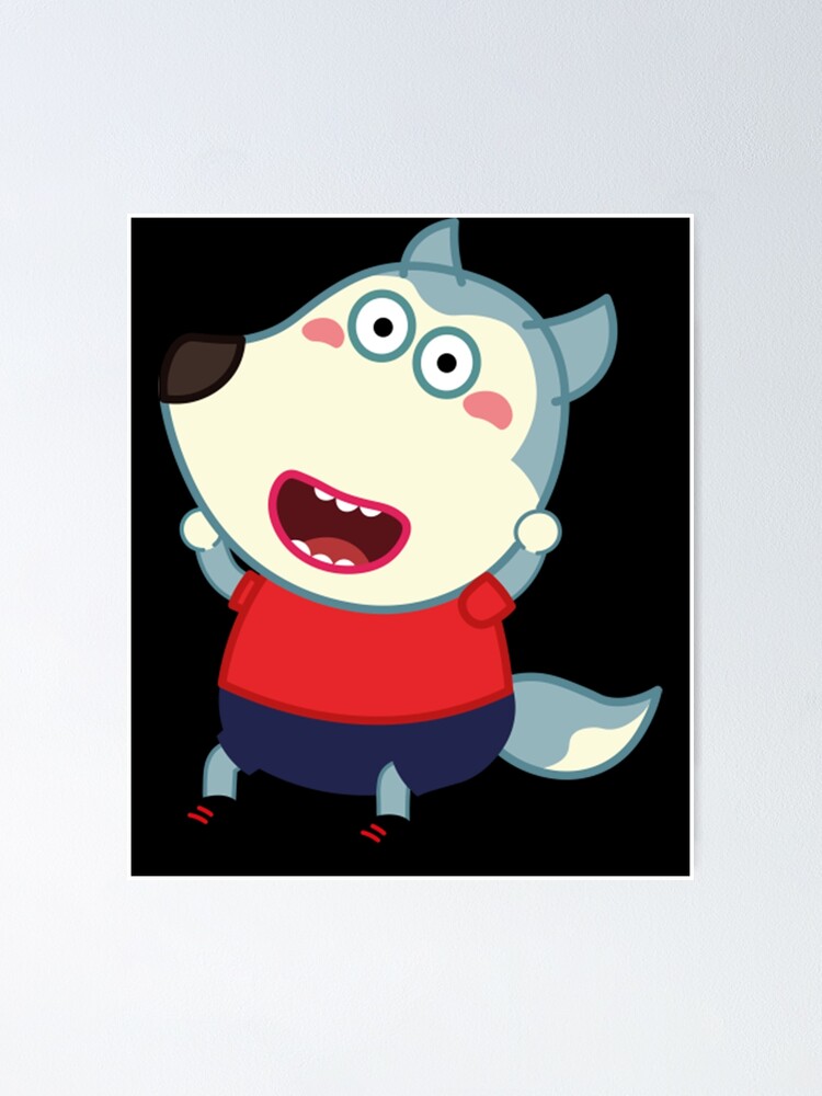 Wolfoo happy cartoon - Wolfoo Greeting Card for Sale by