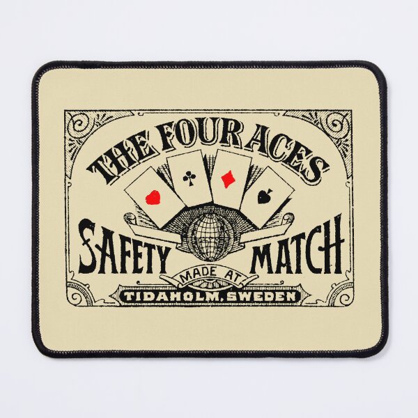 Item preview, Safety Match The Four Aces designed and sold by Yeaha.