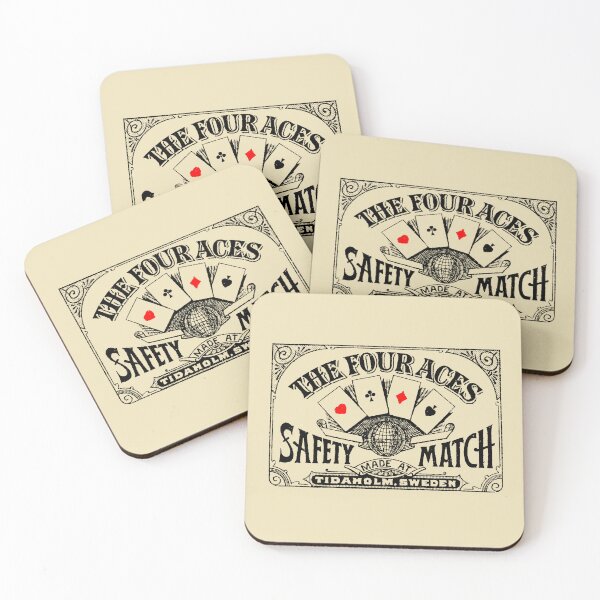 Item preview, Safety Match The Four Aces designed and sold by Yeaha.
