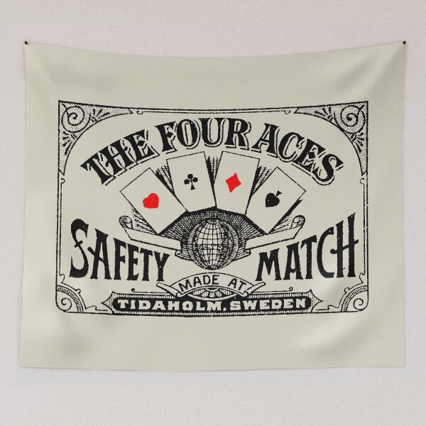 Item preview, Safety Match The Four Aces designed and sold by Yeaha.