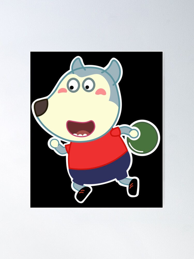 Wolfoo family cartoon Poster for Sale by HajimeKambe
