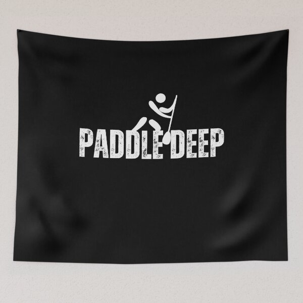 Item preview, Paddle Deep With a Paddling Man designed and sold by FlippySan.