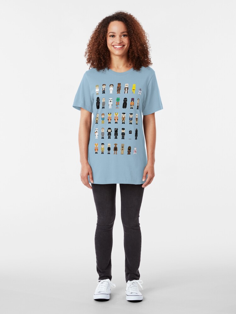 Alternate view of 8-Bit SW Slim Fit T-Shirt