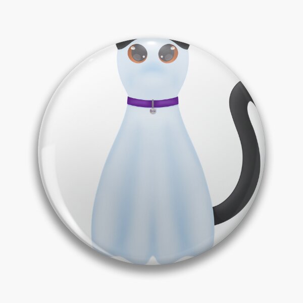Item preview, Boo Halloween Ghost Cat  designed and sold by SnowflakeWolfie.