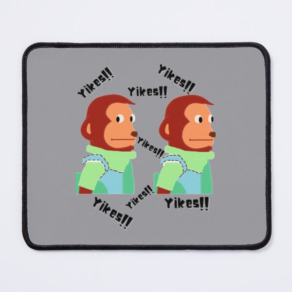 Item preview, yikes! Monkey meme   designed and sold by conradxbswatson.