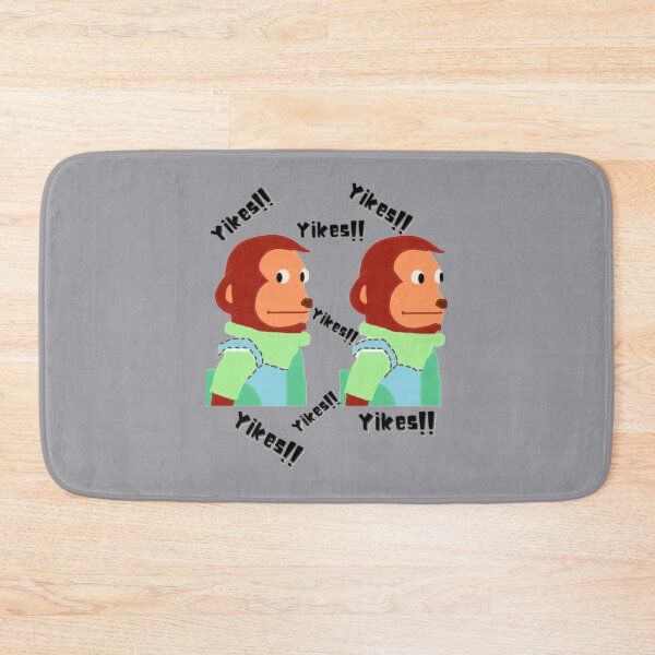 Item preview, yikes! Monkey meme   designed and sold by conradxbswatson.