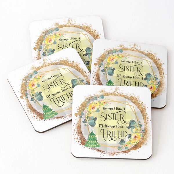 Item preview, Because I Have a Sister - Christmas Sister Gifts designed and sold by younghopes.