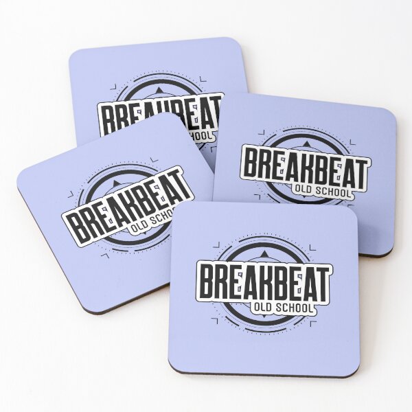Item preview, Breakbeat Old School (Black)  designed and sold by Discothreadz.