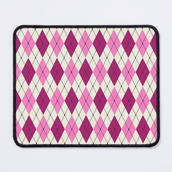 Item preview, Simple Pink Argyle Sweater Pattern designed and sold by Tamas Das.