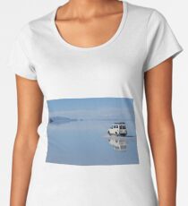 Car on water - Salar Uyuni Women's Premium T-Shirt